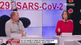 Raz-de-marée attendu en Angleterre mais pic déjà atteint en France : qui dit vrai ? - 13/12