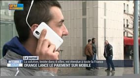 Orange lance le paiement sur mobile