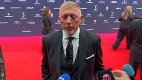 Boris Becker aux Laureus World Sports Awards, à Madrid le 21 avril 2025