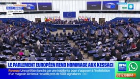 Le Parlement européen rend hommage à la famille Kessaci