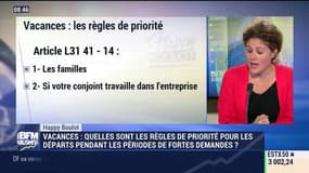Happy Boulot: Quelles sont les règles de priorité pour les départs en vacances ? - 03/10