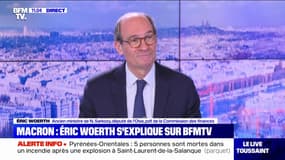 Éric Woerth: "J'assume parfaitement mon soutien à Emmanuel Macron, (...) sa présidence a évolué et elle me convient"