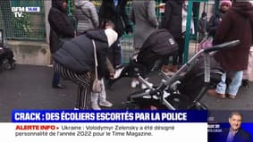 À Paris, des enfants escortés par la police municipale pour aller à l'école à cause de la présence de toxicomanes