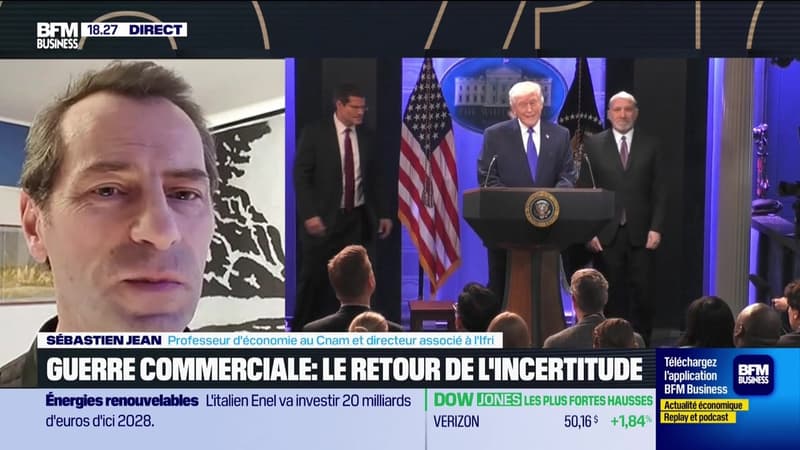 Grande Interview - Sébastien Jean (Ifri) : Guerre commerciale, le retour de l'incertitude - 23/02