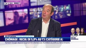 Gilles Gateau (Apec) : Recul de 5,8% du chômage de catégorie A au T3 - 27/10