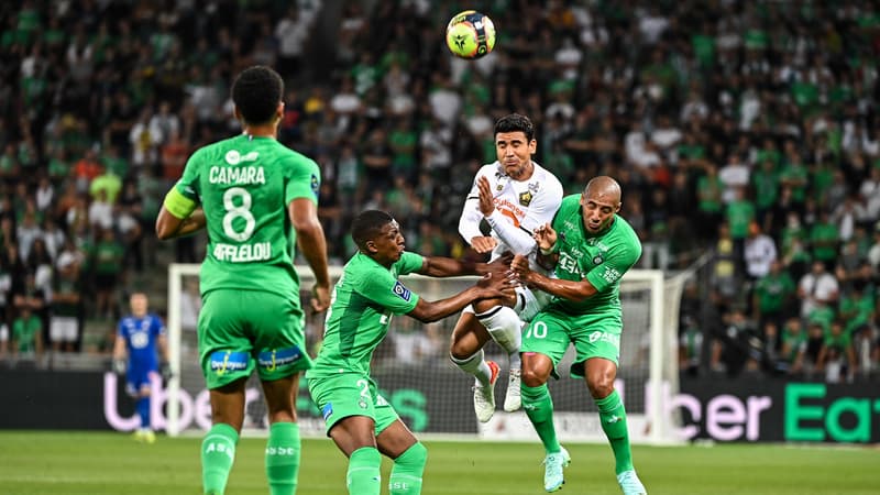 Ligue 1: encore une désillusion pour Lille, privé d'une 1ère victoire par Saint-Etienne