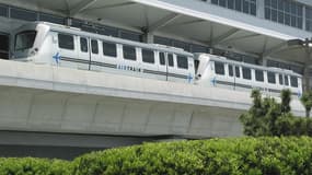 Le AirTrain de l'aéroport JFK de New York