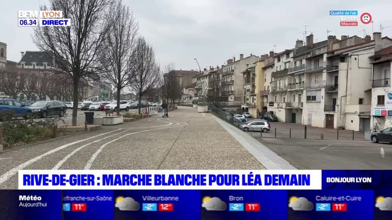 Rhône: une marche blanche en hommage à Léa à Rive-de-Gier