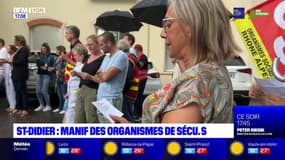 Saint-Didier-au-Mont-d'Or : une manifestation des organismes de sécurité sociale