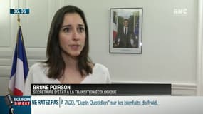 Le retour de la consigne? Brune Poirson, secrétaire d'Etat à la Transition, écologique et solidaire, défend ce projet