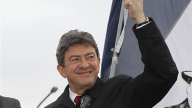 Jean-Luc Mélenchon dimanche dernier à Hénin-Beaumont après son élimination dès le premier tour des législatives. Le second tour du scrutin devrait marquer dimanche un cinglant échec électoral pour le Front de gauche, qui pourrait perdre une dizaine de dép