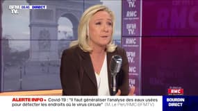 Espace Schengen: "Si un pays veut ouvrir ses frontières, il faut qu'il assume les étrangers qu'il accueille" estime Marine Le Pen