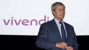 Vincent Bolloré lors d'une assemblée générale de Vivendi, le 19 avril 2018 à Paris (photo d'illustration).