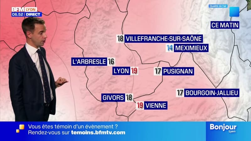 Météo Rhône: un ciel gris et des températures douces, jusqu'à 26°C à Bourgoin-Jallieu (1/1)