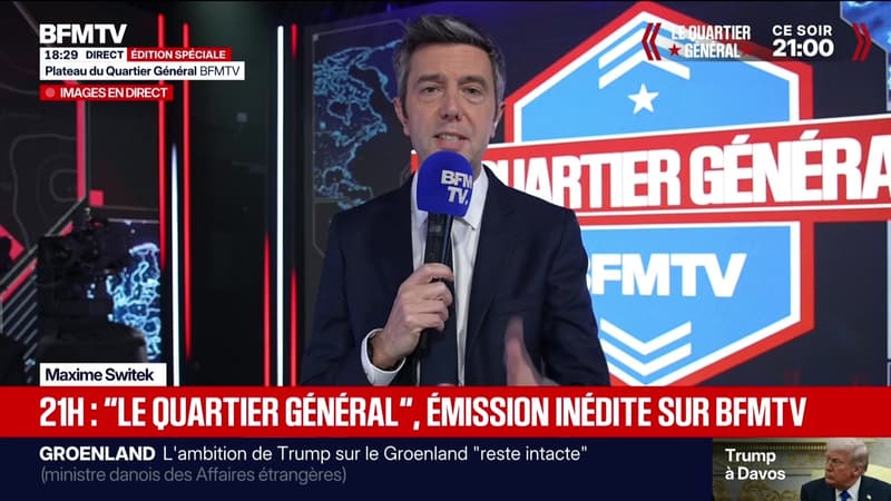 Marschall Truchot : "Le Quartier Général", émission inédite sur BFMTV à 21H - 21/01