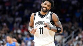 Kyrie Irving, des Brooklyn Nets, contre le Orlando Magic en NBA le 15 mars 2022 in the second half au Amway Center à Orlando