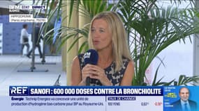 Audrey Duval (Sanofi France) : Sanofi, 600 000 doses contre la bronchiolite - 27/8