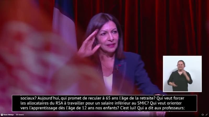 Anne Hidalgo tacle Emmanuel Macron 