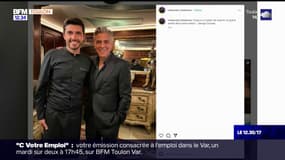 Var: George Clooney dans un restaurant de Lorgues dimanche