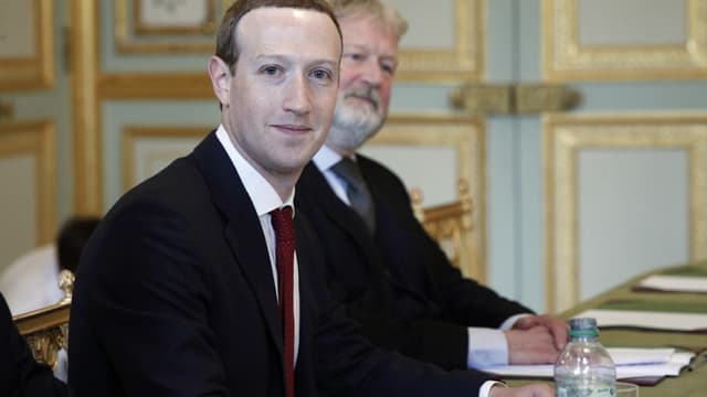 Mark Zuckerberg était reçu à l'Elysée ce 10 mai par Emmanuel Macron.