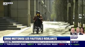 La France qui résiste : Omni motorise les fauteuils roulants, par Justine Vassogne - 25/03