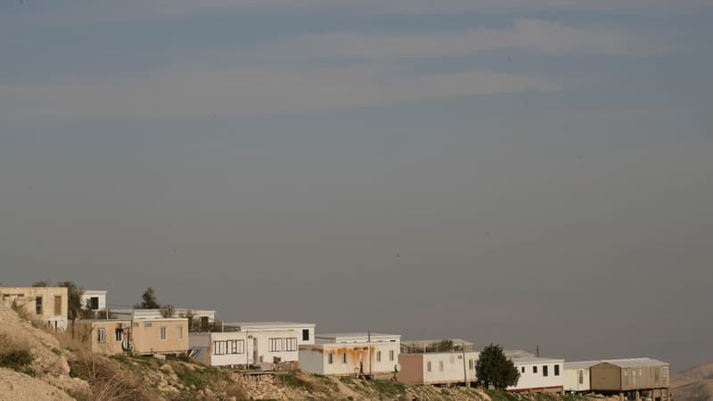 Kfar Adumim entre Jérusalem et Jericho.