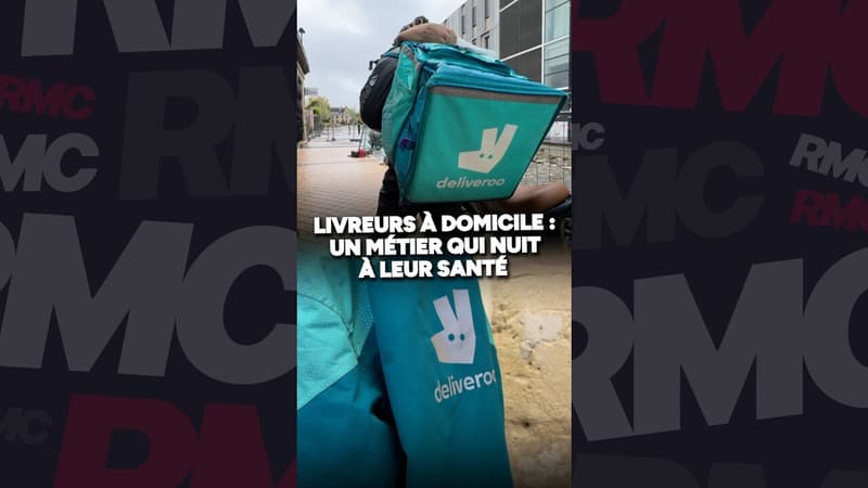 Livreurs à domicile : un métier qui nuit à la santé
