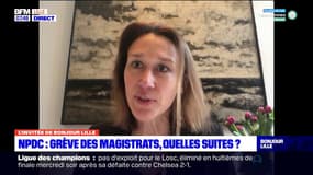 Tribunal de Lille: pour la magistrate Audrey Bailleul, représentante lilloise de l'Union Syndicale des Magistrats, "les effectifs sont largement insuffisants"