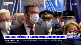 Olivier Véran et Gérald Darmanin en visite à Boulogne-sur-mer ce dimanche