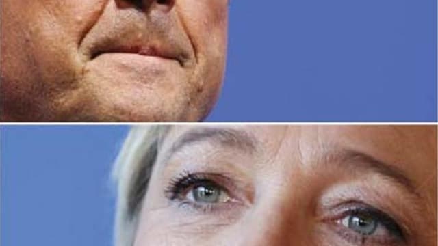 Les intentions de vote des sympathisants des grandes centrales syndicales pour l'élection présidentielle sont marquées par une surreprésentation de la gauche mais Marine Le Pen se place en deuxième position, selon un sondage Ifop pour L'Humanité. /Photos