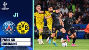 Paris SG - Dortmund : Vitinha trouve le poteau de Kobel (0-0)