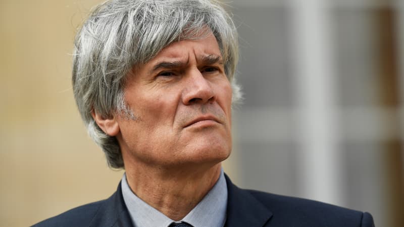 Stéphane Le Foll à l'Elysée, le 5 avril 2017
