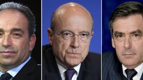 Jean-François Copé, Alain Juppé, et François Fillon