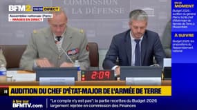 "Pour être craints, il faut être forts", dit le chef d'état-major de l'armée de Terre