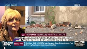 Séisme dans l'Ardèche: l'état de catastrophe naturelle sera déclaré au plus vite assure la préfète du département
