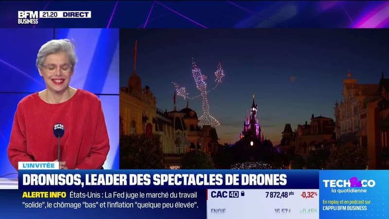 Camille Beaumont (Dronisos) : Dronisos, le spécialiste des spectacles de drones - 29/01