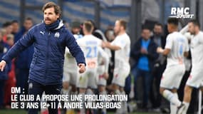 OM: Le club annonce avoir proposé 3 ans (2+1) à Villas-Boas