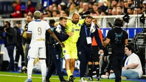 Lionel Charbonnier lors du jubilé de Djibril Cissé, le 27 mai 2025
