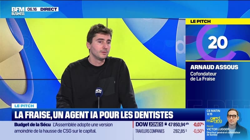 Le Pitch : La Fraise, un agent IA pour les dentistes - 05/12