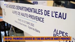VU DICI : Premières assises de l'eau des Alpes-de-Haute-Provence