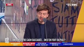 "On s'en fout, on s'en fout pas" : L'Université de Caen saccagée - 20/04