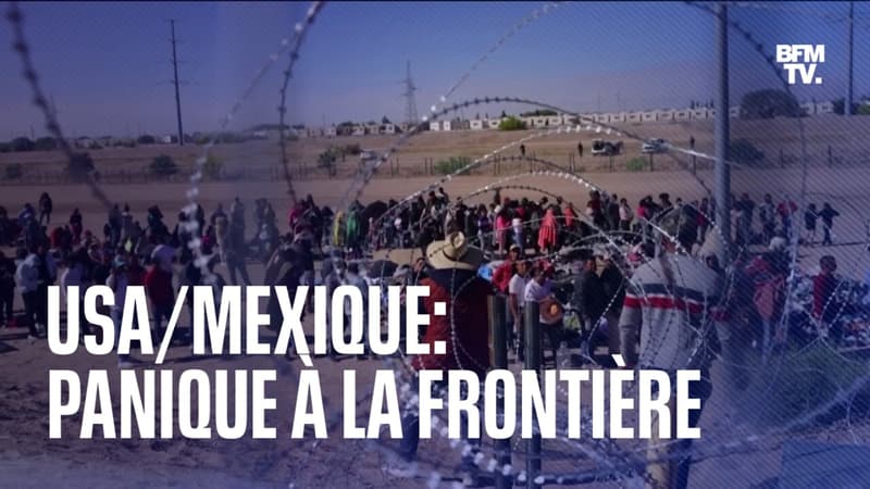 USA/Mexique: migrants, panique à la frontière