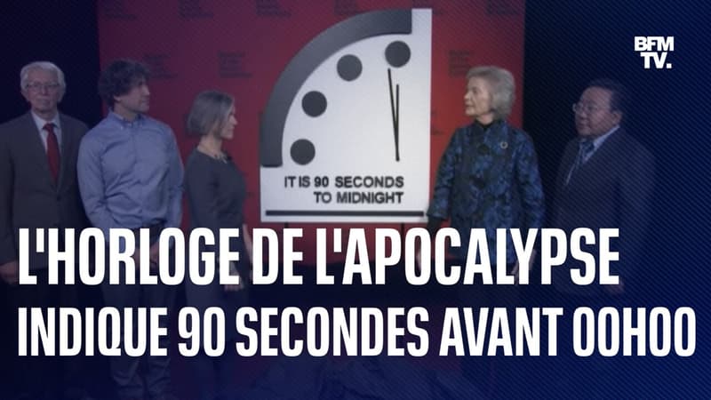 L'horloge de l'apocalypse est à 90 secondes de minuit, un record