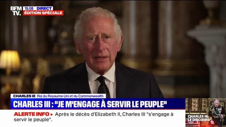 Charles III à Elizabeth II: "J'espère que des troupes d'anges vous accompagneront dans votre sommeil"