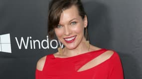 Milla Jovovich lors de l'amfAR LA Inspiration Gala.