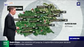 Météo Alpes du Sud: un début de week-end pluvieux avec des orages dans l'après-midi de samedi