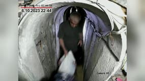 L'armée israélienne a diffusé samedi 19 octobre 2024 une vidéo montrant le chef du Hamas, Yahya Sinouar, dans un tunnel de la bande de Gaza quelques heures avant les attaques du Hamas du 7 octobre 2023.
