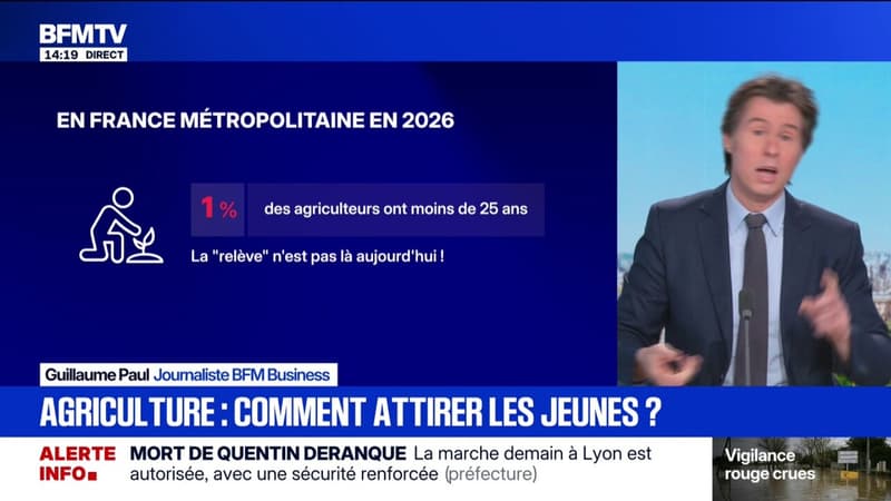 Seulement 1% des agriculteurs installés en France ont moins de 25 ans