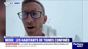 "Qu'il reneige autant à cette période, c'est assez surprenant", détaille Thomas Chevalier, directeur d'un hôtel à Tignes