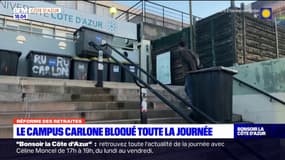 Grève du 6 avril: le campus Carlone bloqué toute la journée